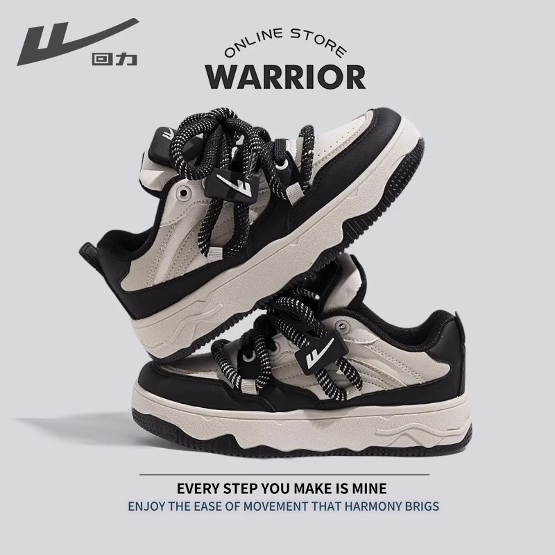 回力板鞋男鞋春季2024新款时尚情侣百搭休闲潮鞋厚底增高运动鞋子