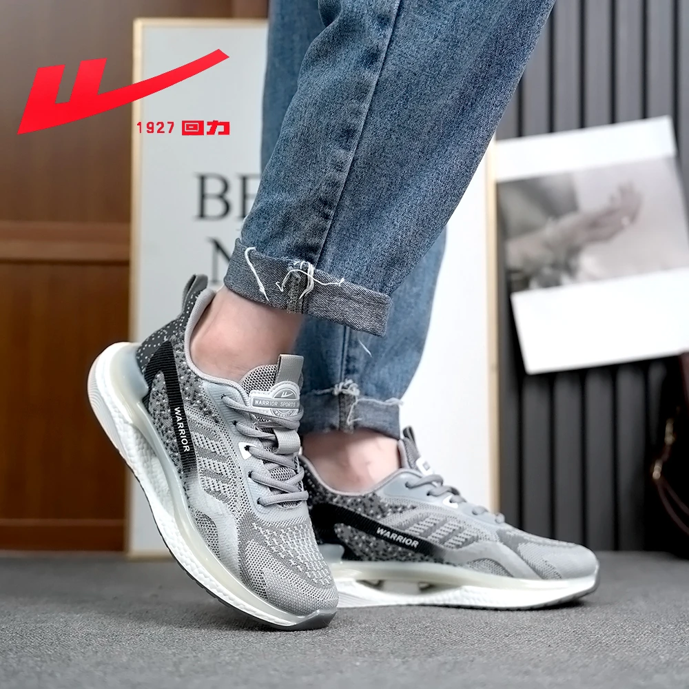 回力男鞋春季透气网面运动男鞋款软底椰子跑步休闲男潮鞋2025新款