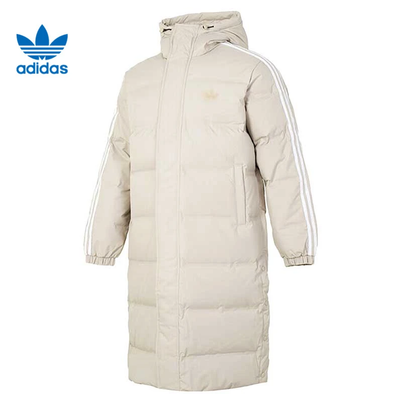 adidas阿迪达斯三叶草男子运动休长款好羽绒服外套JD3750