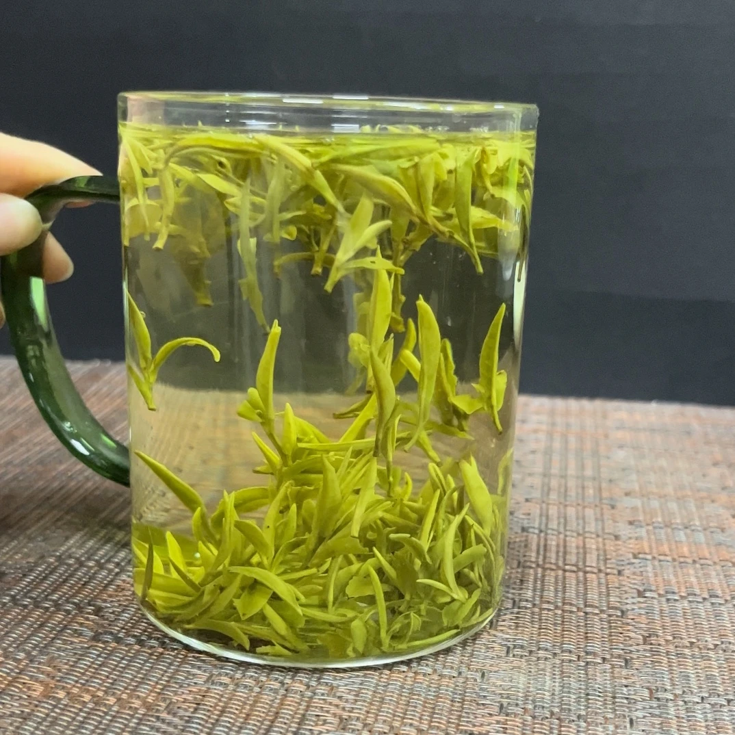 H33茶叶手工黄芽2025新茶明前霍山小芽叶高山绿茶250克500克盒装
