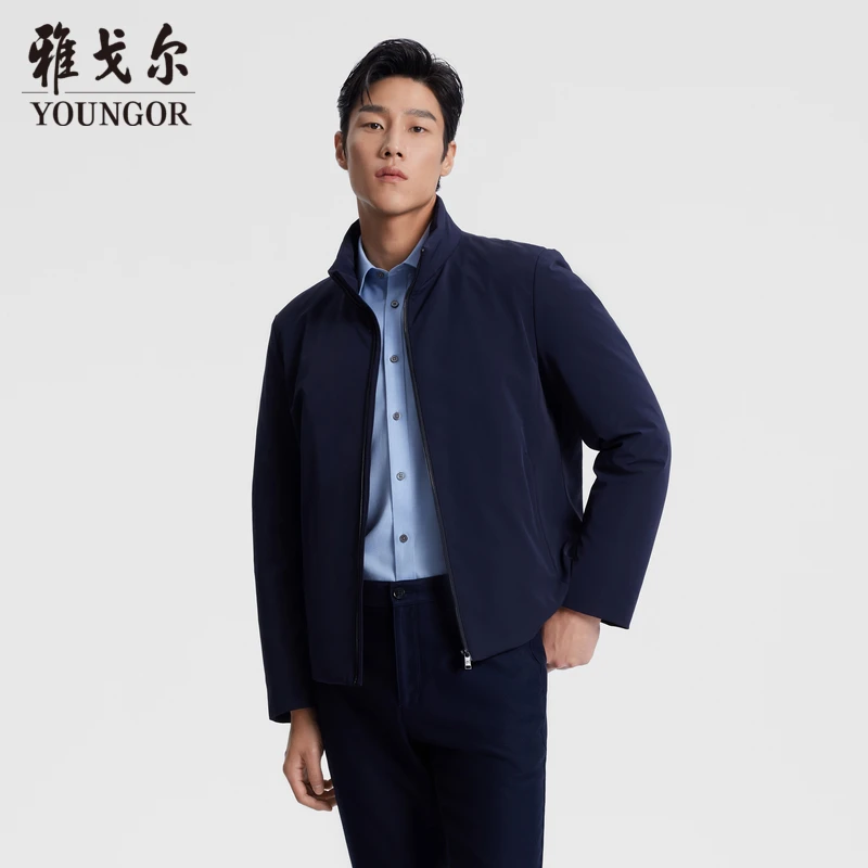 雅戈尔官方旗舰店男装新款鹅绒羽绒服男士秋冬商务保暖外套439998