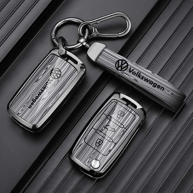 适用大众朗逸迈腾速腾帕萨特途观L途岳宝来高尔夫CC/ID.4钥匙套扣