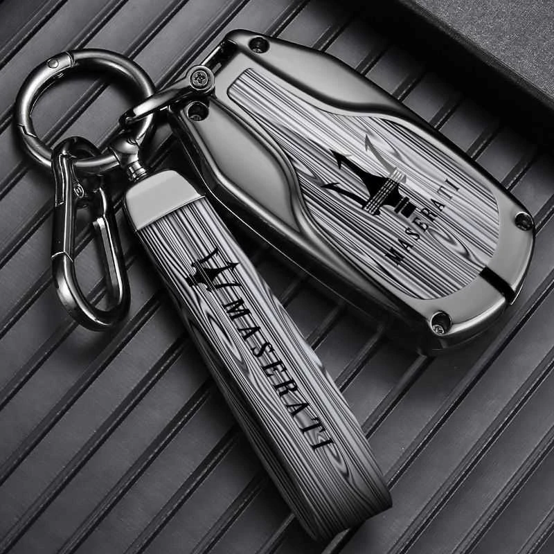 适用玛莎拉蒂钥匙套莱万特车总裁女gt保护吉博力levante钥匙壳扣