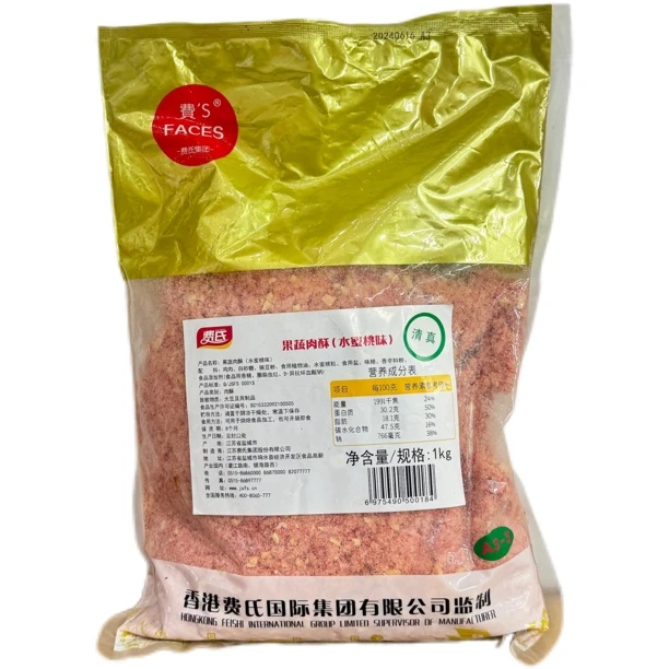 费氏果蔬肉酥水蜜桃味