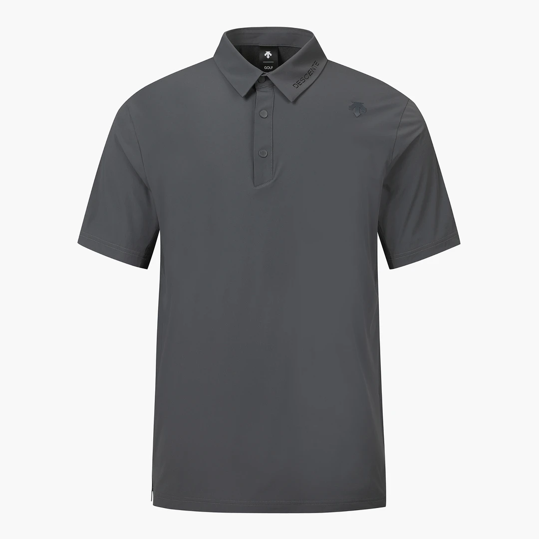 DESCENTE/迪桑特高尔夫系列运动polo衫男士休闲短袖DP21MFTS47