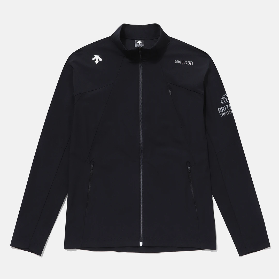 DESCENTE/迪桑特新款软壳立领冲锋衣外套男女户外休闲SP223IFT41