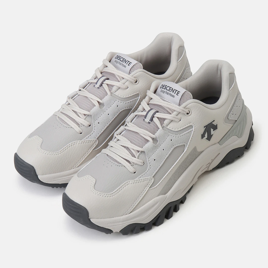 DESCENTE/迪桑特户外运动休闲厚底老爹鞋男女防滑耐磨SP323LCR75