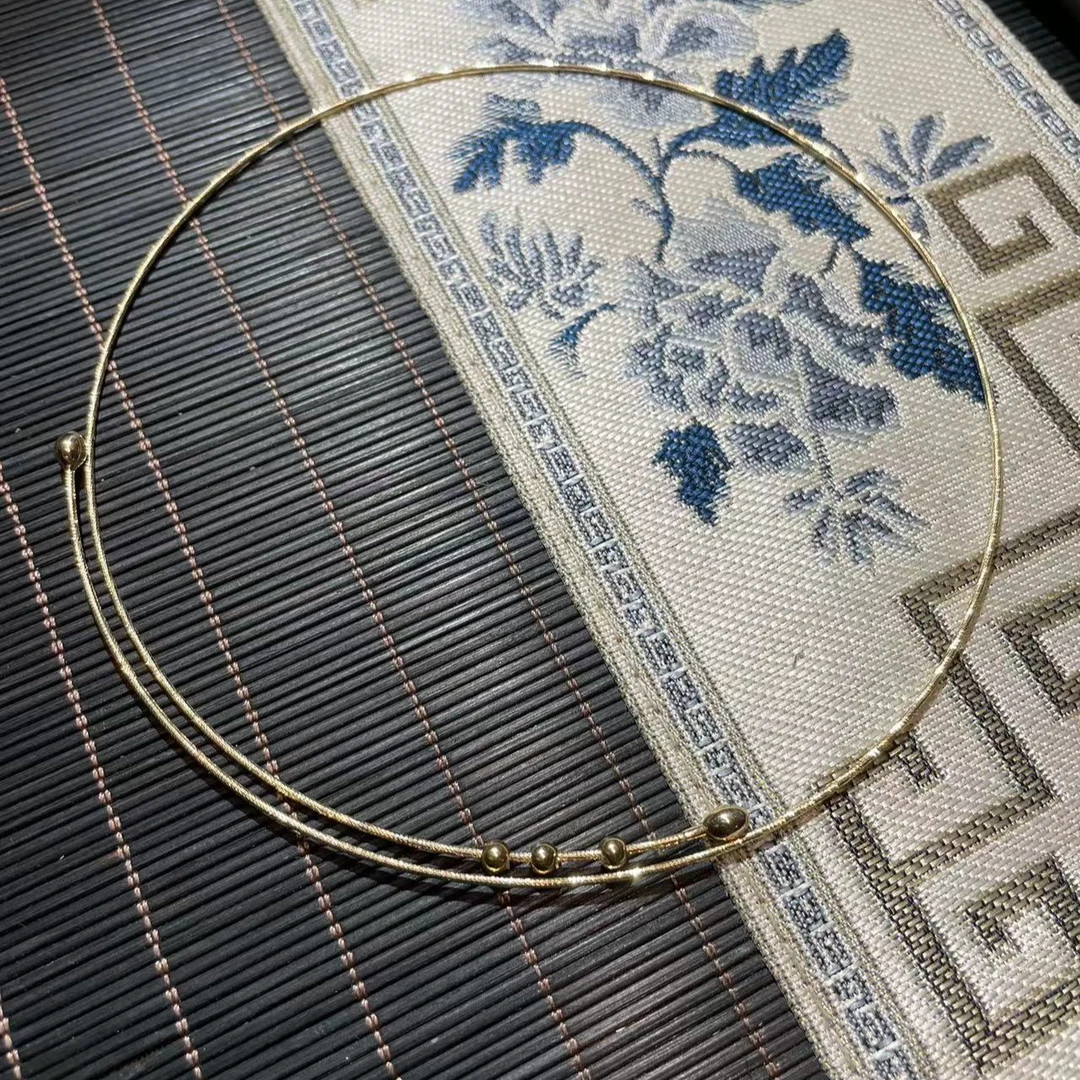 18k万能潘多拉项圈（意大利进口工艺）