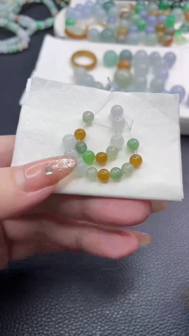 【闪购商品】定制翡翠未镶嵌珠子