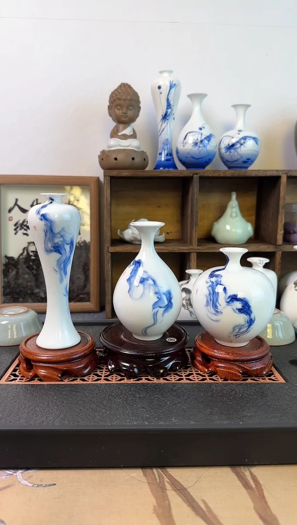【闪购商品】陶瓷摆件瓷摆件3个