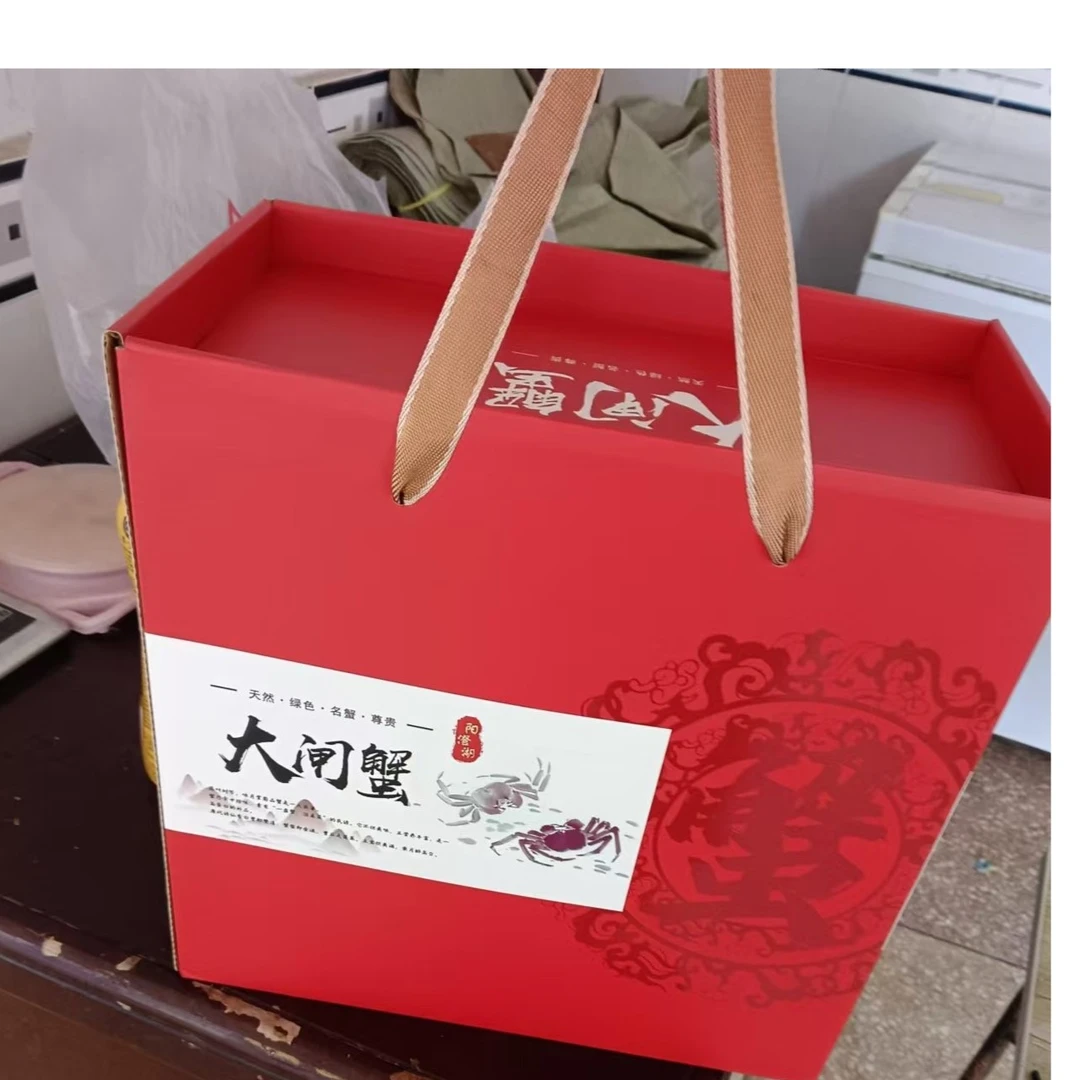 【10只礼盒装】3两洪泽湖大闸蟹全母蟹礼盒装
