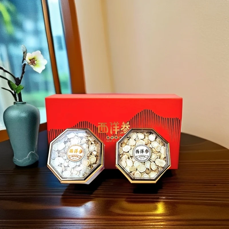 ［礼盒装］臻选高品质西洋片1 .4参味浓郁花旗参滋补营养50/罐