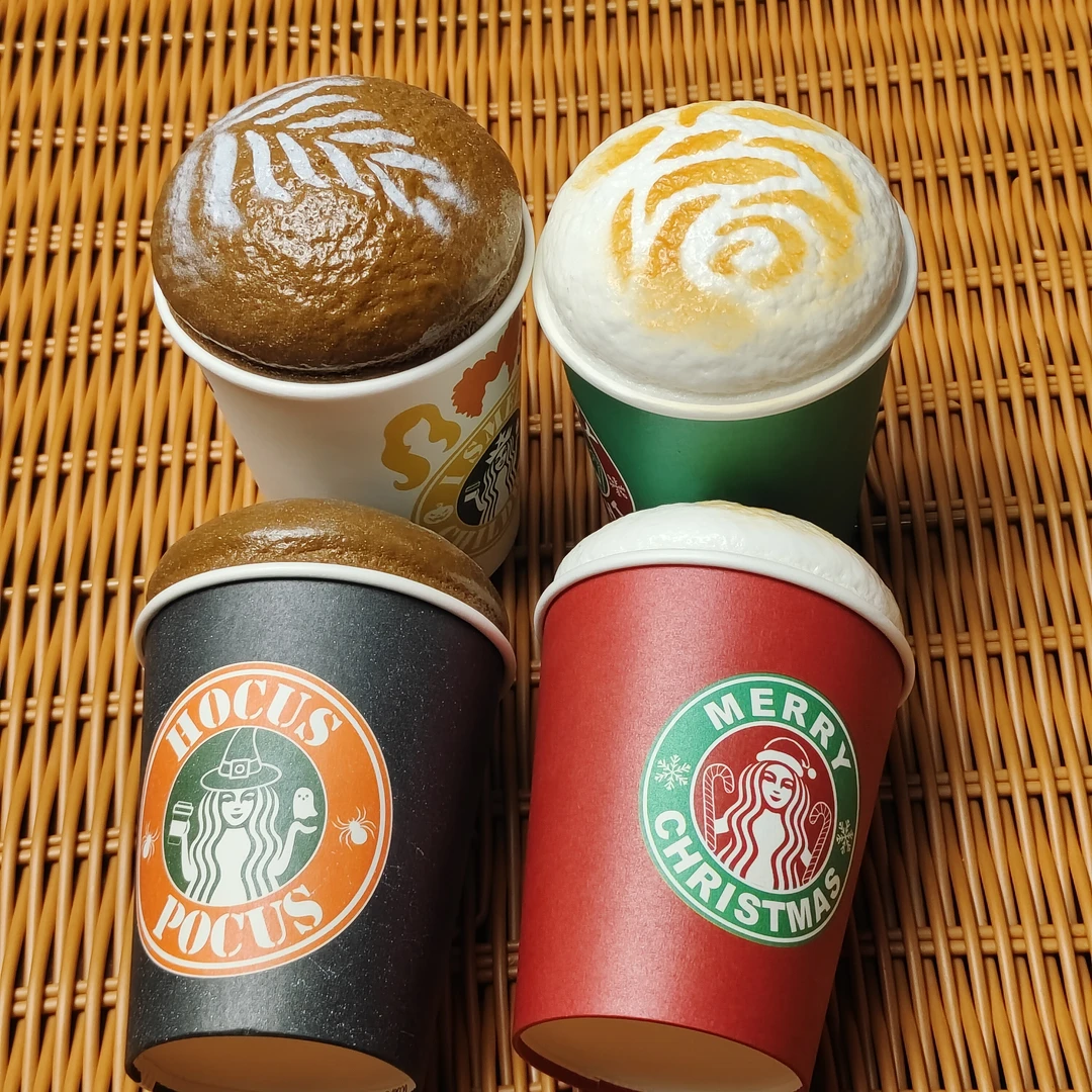纸咖啡杯慢回弹解压助眠放松无聊玩具