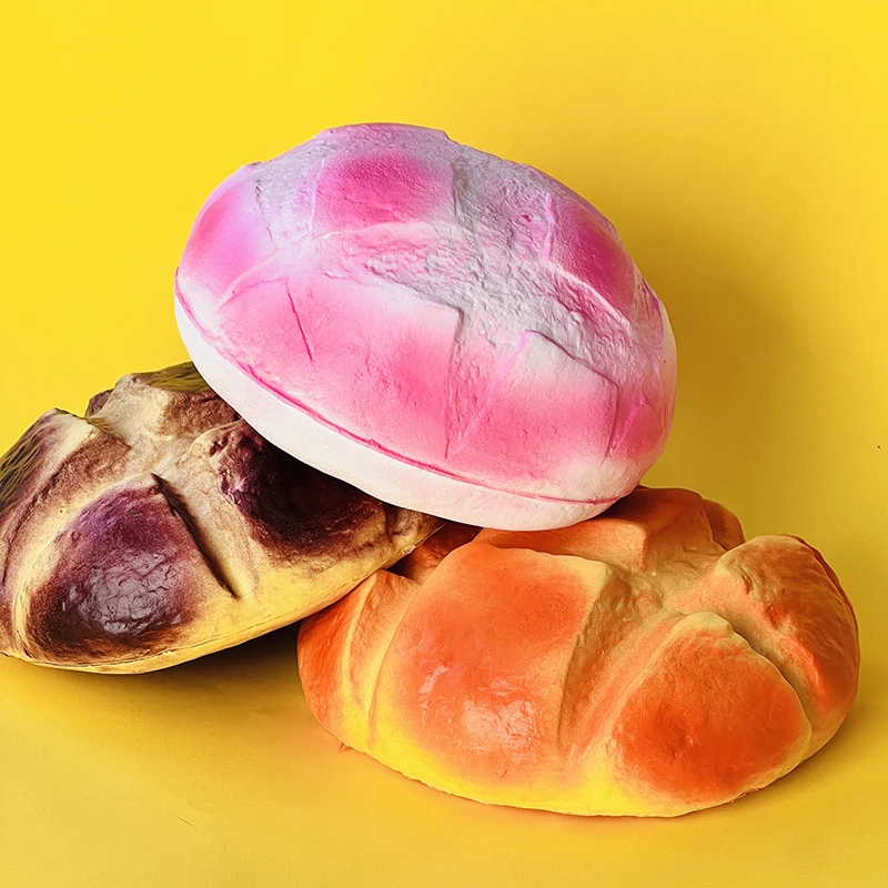 松软大大大菠萝包慢回弹仿真面包蛋糕解压治愈无聊玩具捏捏乐