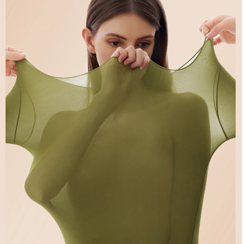 【原创设计】7A抗菌轻暖修身热力感保暖高弹轻盈裸感美肤衣套装