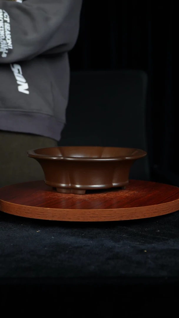 【闪购商品】紫砂花盆内口17/5