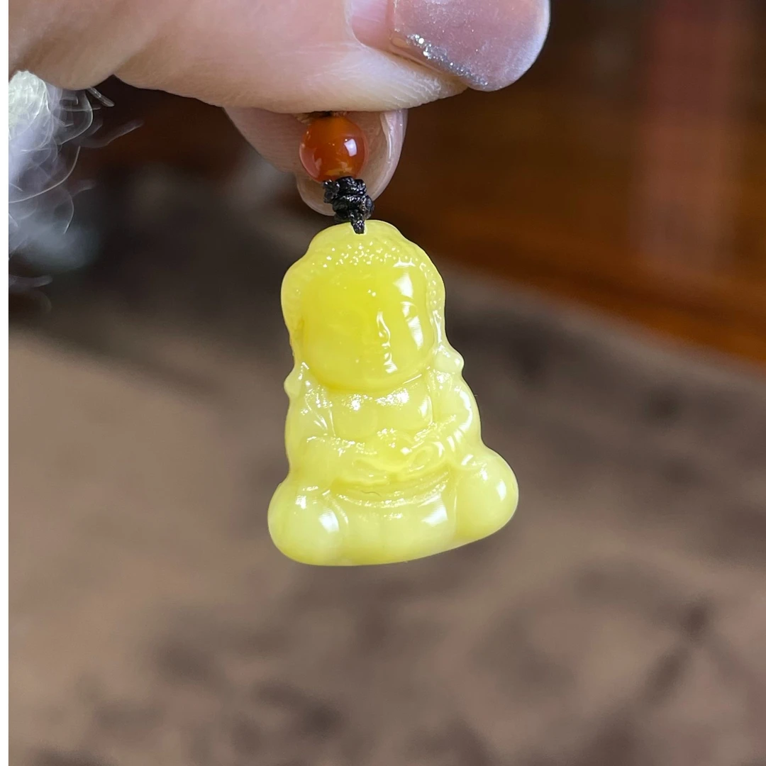 天然精品蜜蜡吊坠