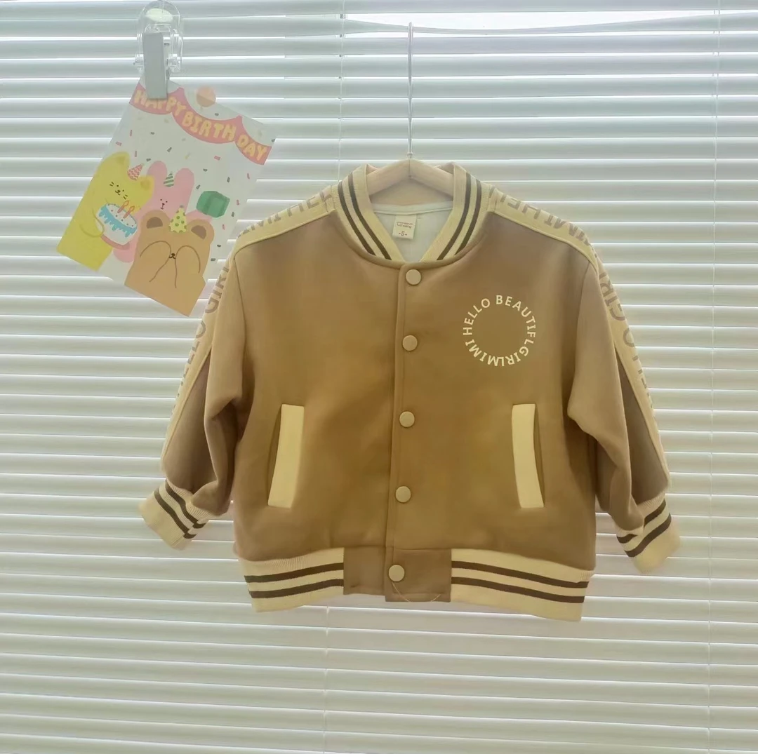 A416 儿童卡通棒球服外套 no褪no焕!遵守下单!强褪扣芸费!