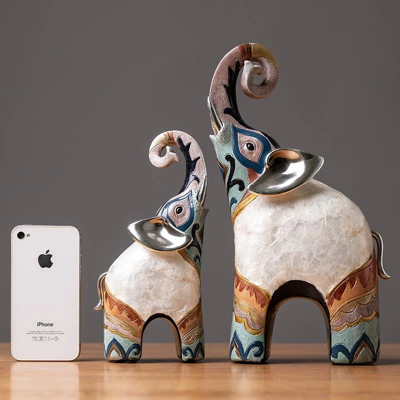 德国大象摆件电视柜酒柜装饰品家居轻奢高档办公室艺术品乔迁新居