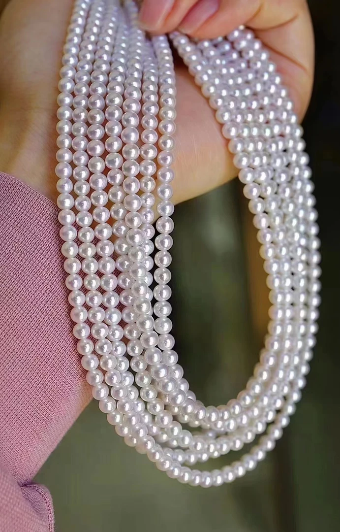 超强光极光 人气爆款小米项链4—4.5mm赠耳钉