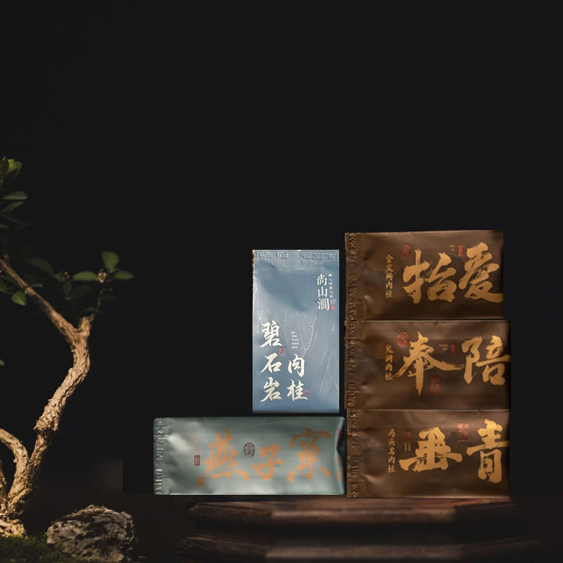 【元旦福利·肉桂组合】8.3g*5泡单泡简装 武夷山大红袍武夷岩茶