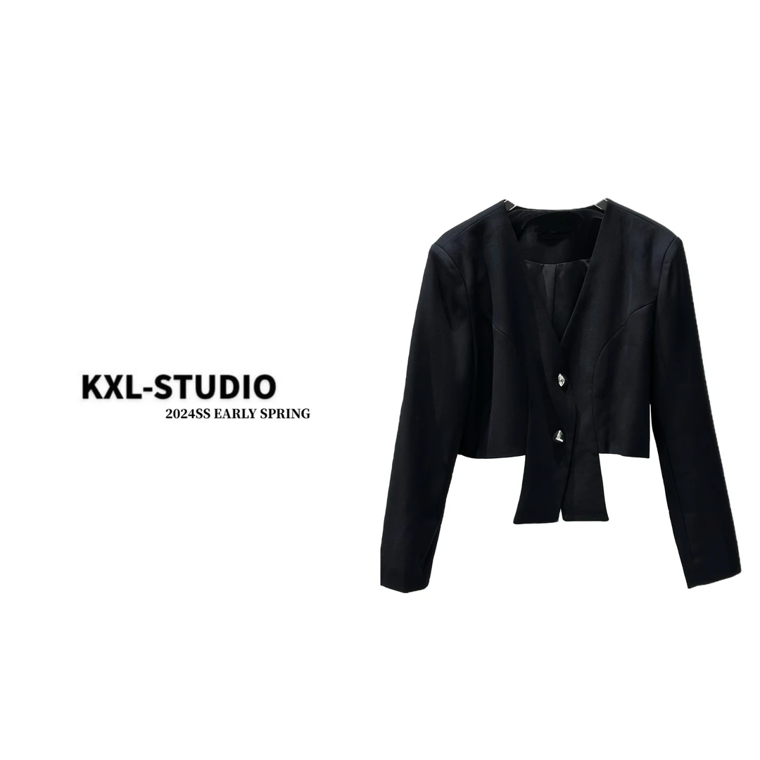 KXL-STUDIO【KELE精选】短款外套8007