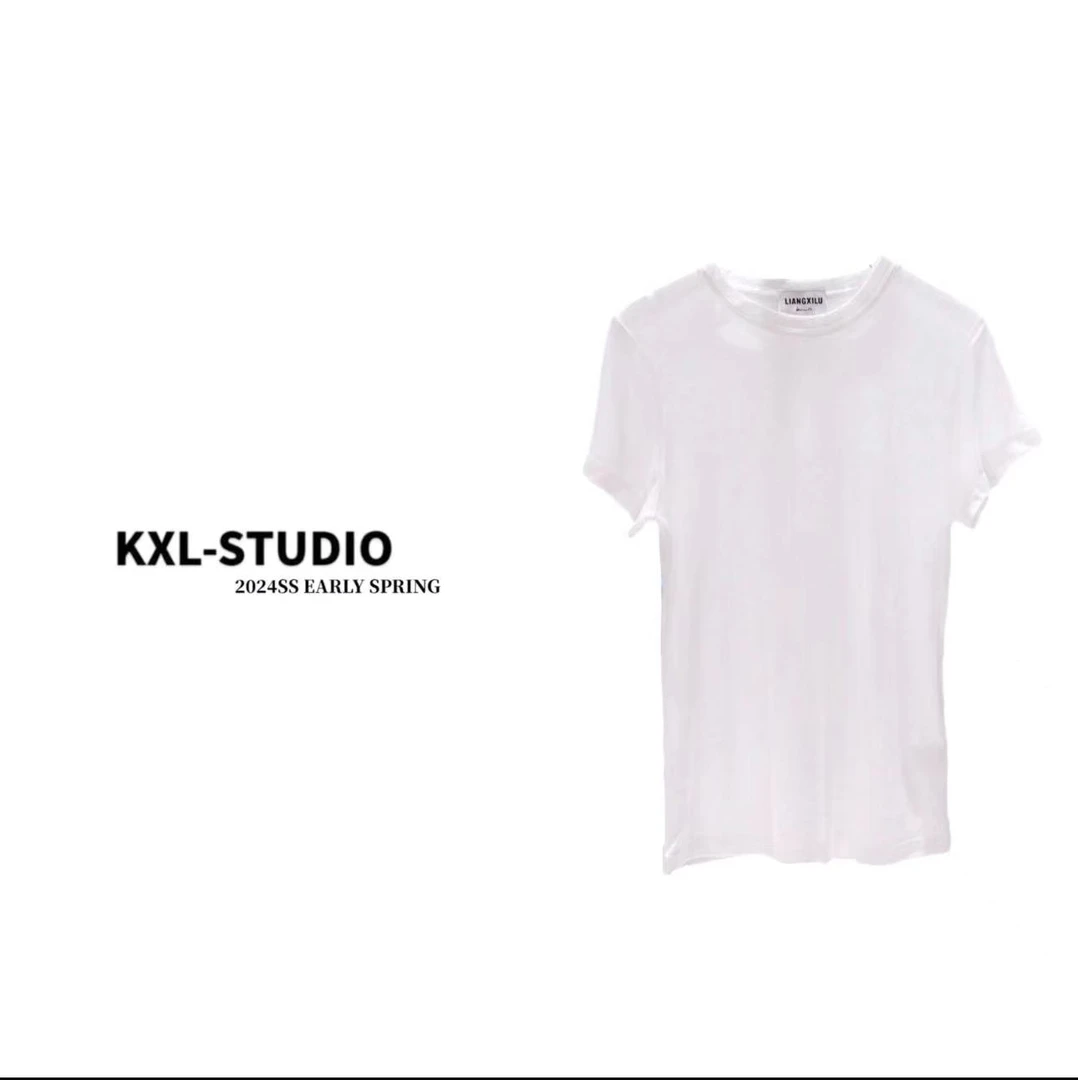 KXL-STUDIO【KELE经典】小白半袖24001