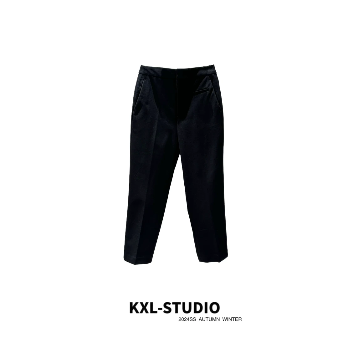KXL-STUDIO【KELE精选】升级款100好穿小黑裤6624