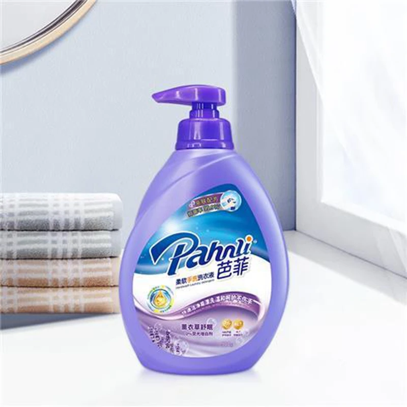 芭菲浓缩柔软手洗洗衣液薰衣草增柔清香洗衣液深层去污去渍家庭装