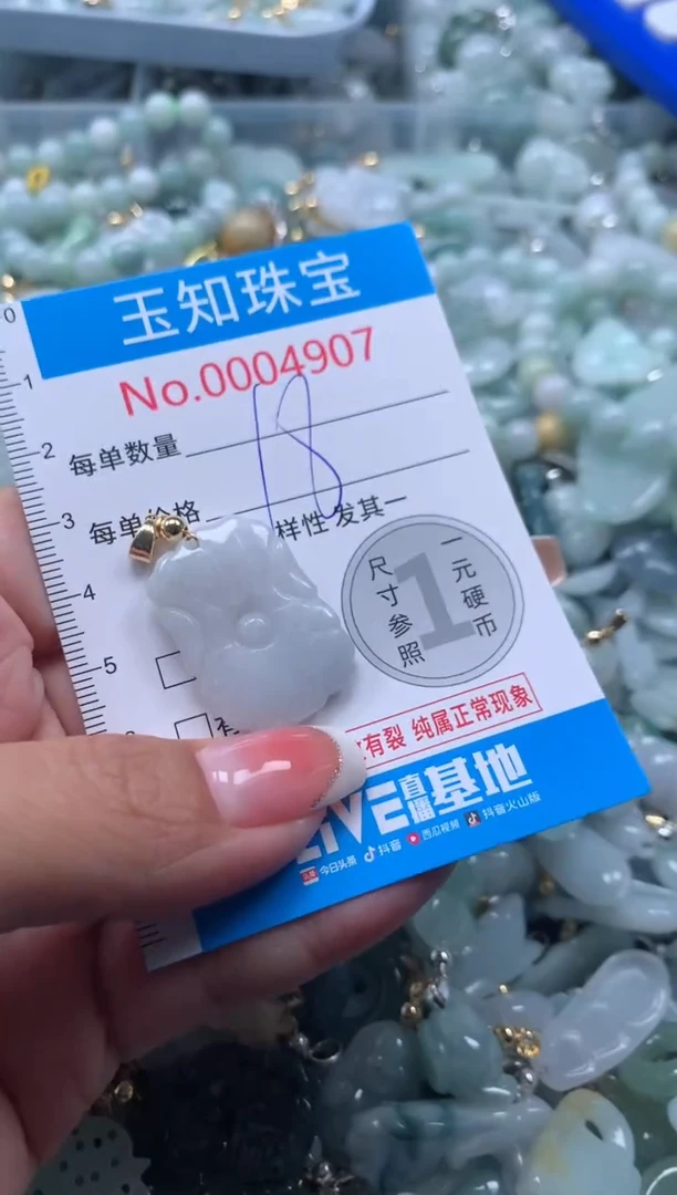 【闪购商品】翡翠吊坠(不含链)未镶嵌4907