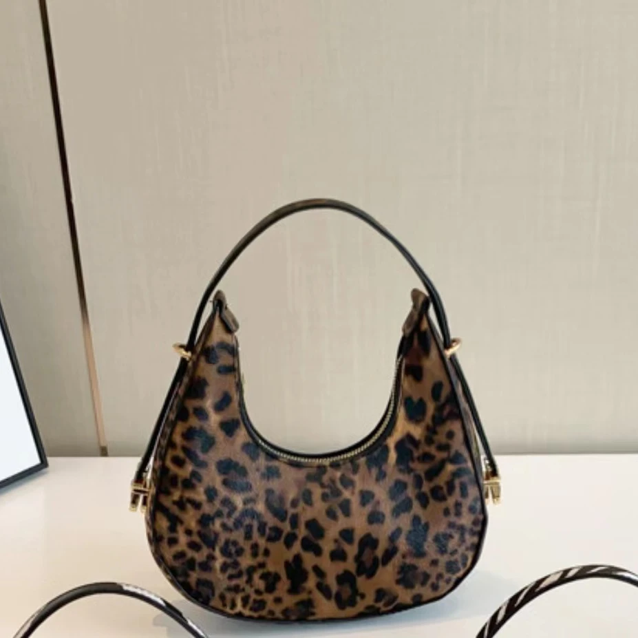 伦哥定制 I 时尚轻奢气质百搭休闲豹纹手提包