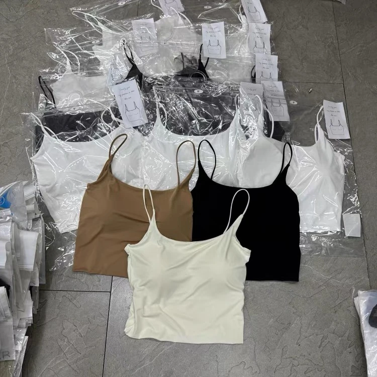 蜗牛家档口新款舒适百搭吊带背心