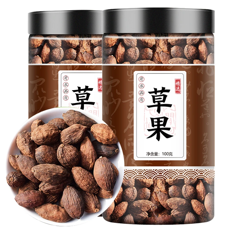 100g 草果包邮 新鲜叶菜足干香料调料八角桂皮香叶家用卤料食用