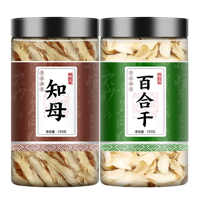 组合款中药材食用新鲜叶菜甜百合干湖南龙山知母 组合250g包邮