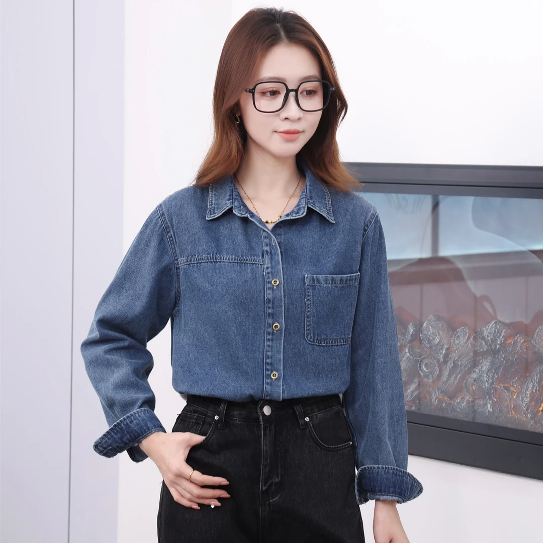 小个子新款炒盐高级新港味休闲宽松显瘦高级感内搭叠穿长袖上衣女