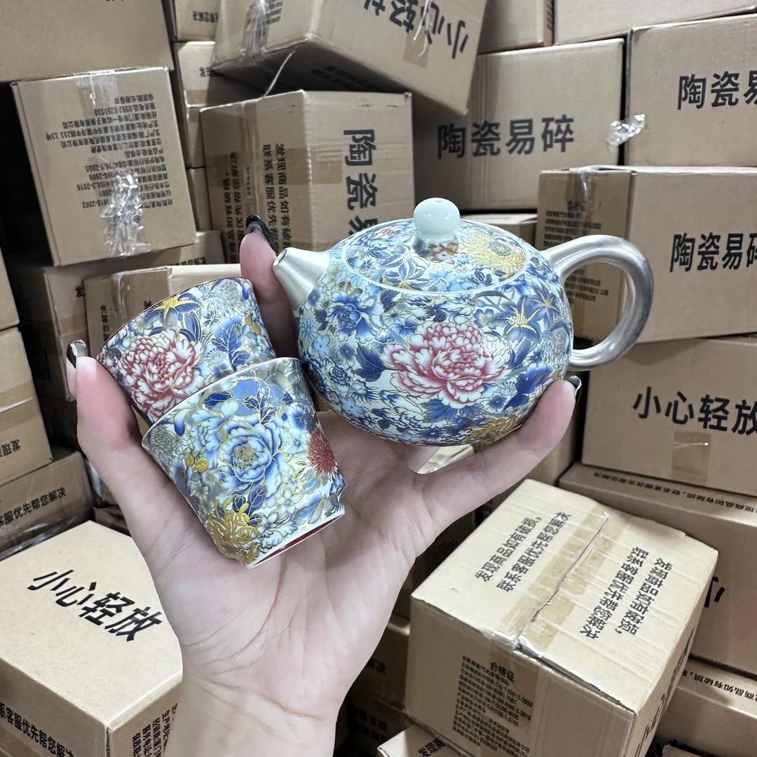 【闪购商品】衡山社西施壶带俩杯bb002