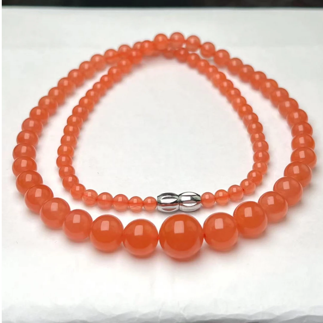 【张家】支持年退换 川料南红塔链福利价4*11mm  多样性发一