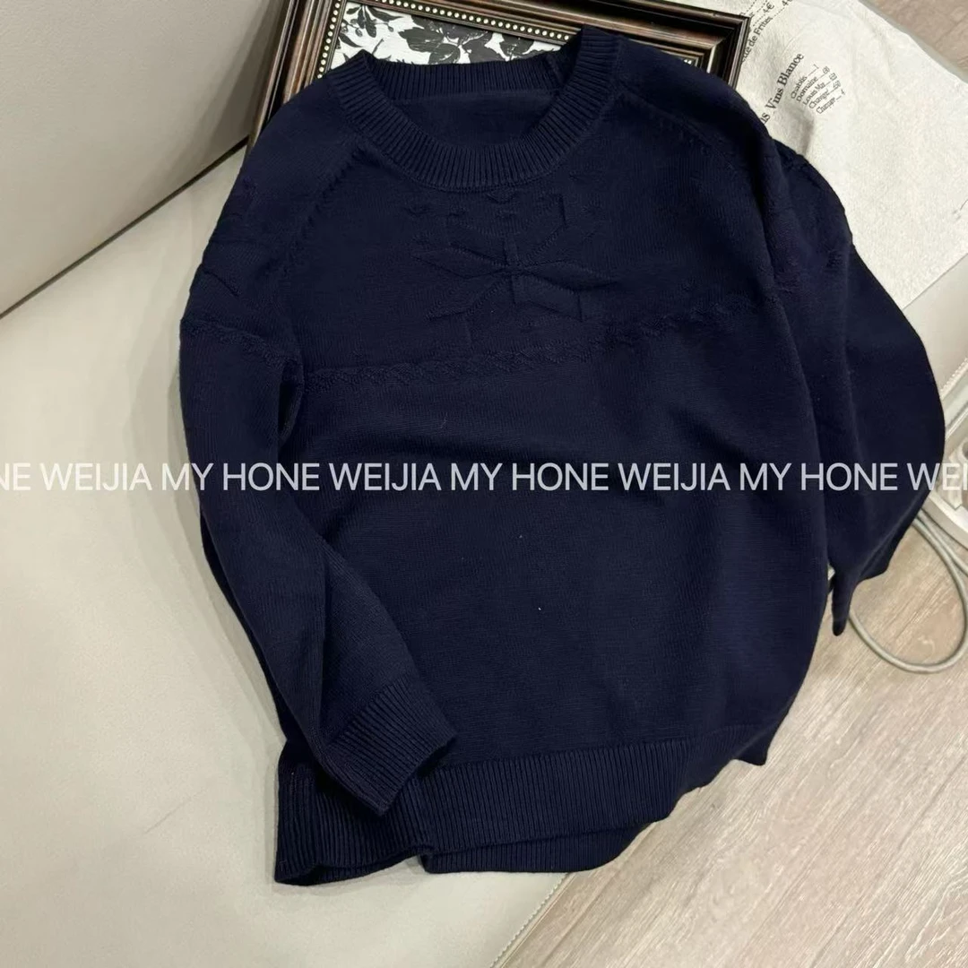 【WJ】秋冬款   玲  9006  两色针织上衣（2-4）