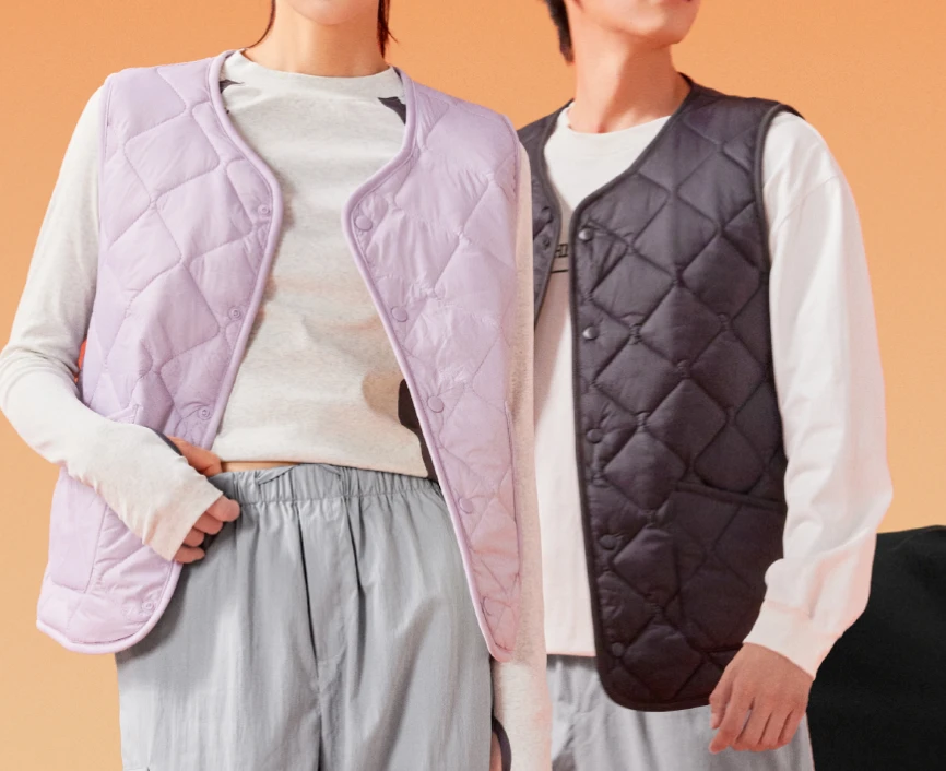 【WJ】秋款  丽  4801 四色马甲 （L-4XL）