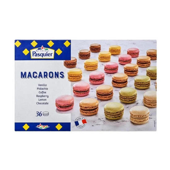 BRIOCHE PASQUIER 法国进口 冷冻马卡龙(糕点) 468克(36件)