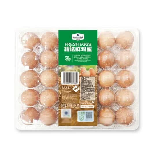 精选鲜鸡蛋 30枚装