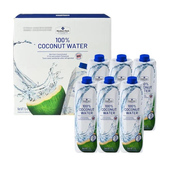 泰国进口 椰子水 1L*6