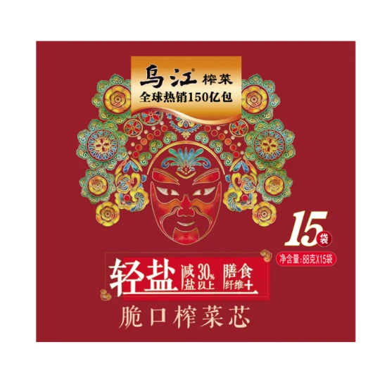 乌江 脆口榨菜芯 88g*15袋厨房调料