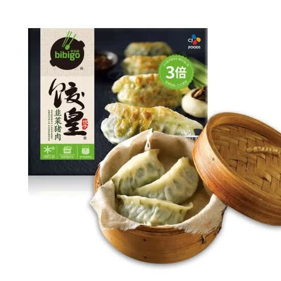 必品阁 饺皇(韭菜猪肉饺子) 1.56kg(390gx4)