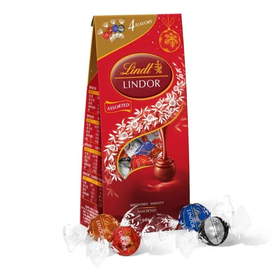 瑞士莲 软心甄选巧克力分享装（巧克力制品） 606g巧克力零食