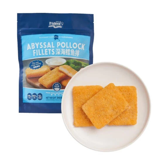 Trident 深海鳕鱼排 1.22kg(内含深海鳕鱼排16片+塔塔酱(复合调味料) 6包)