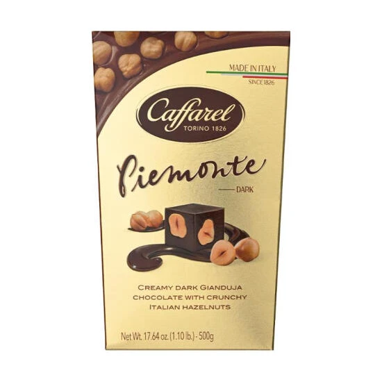 口福莱 榛子仁黑巧克力制品 500g