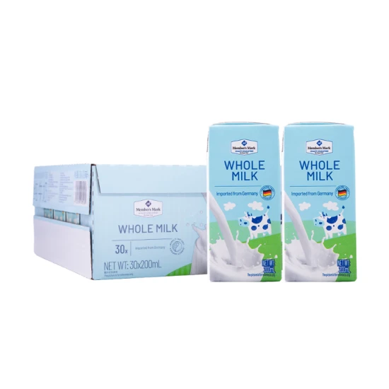 德国进口 全脂牛奶(灭菌乳)纯牛奶 200ml*30