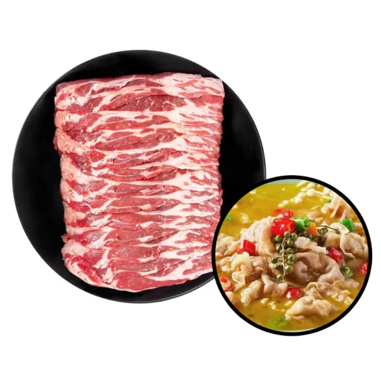 澳洲谷饲上脑火锅片 800g/份