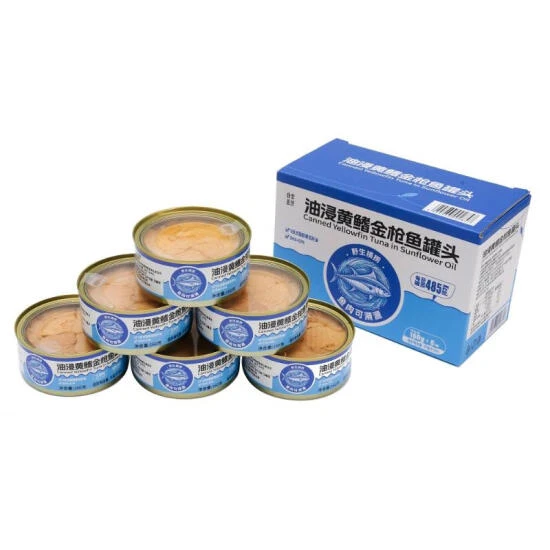 非常鱼块 油浸黄鳍金枪鱼罐头 160g*6